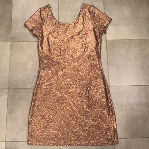 Free People Short Sleeve Mini Dress - Picture 3 of 10